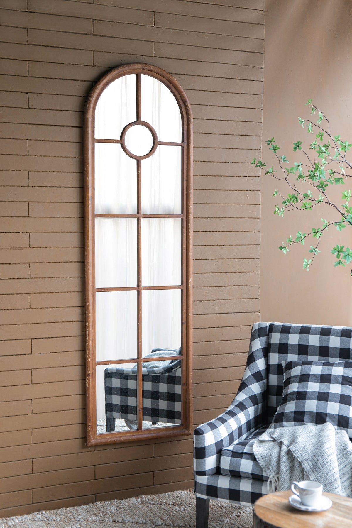 24x79" Half-Round Elongated Mirror