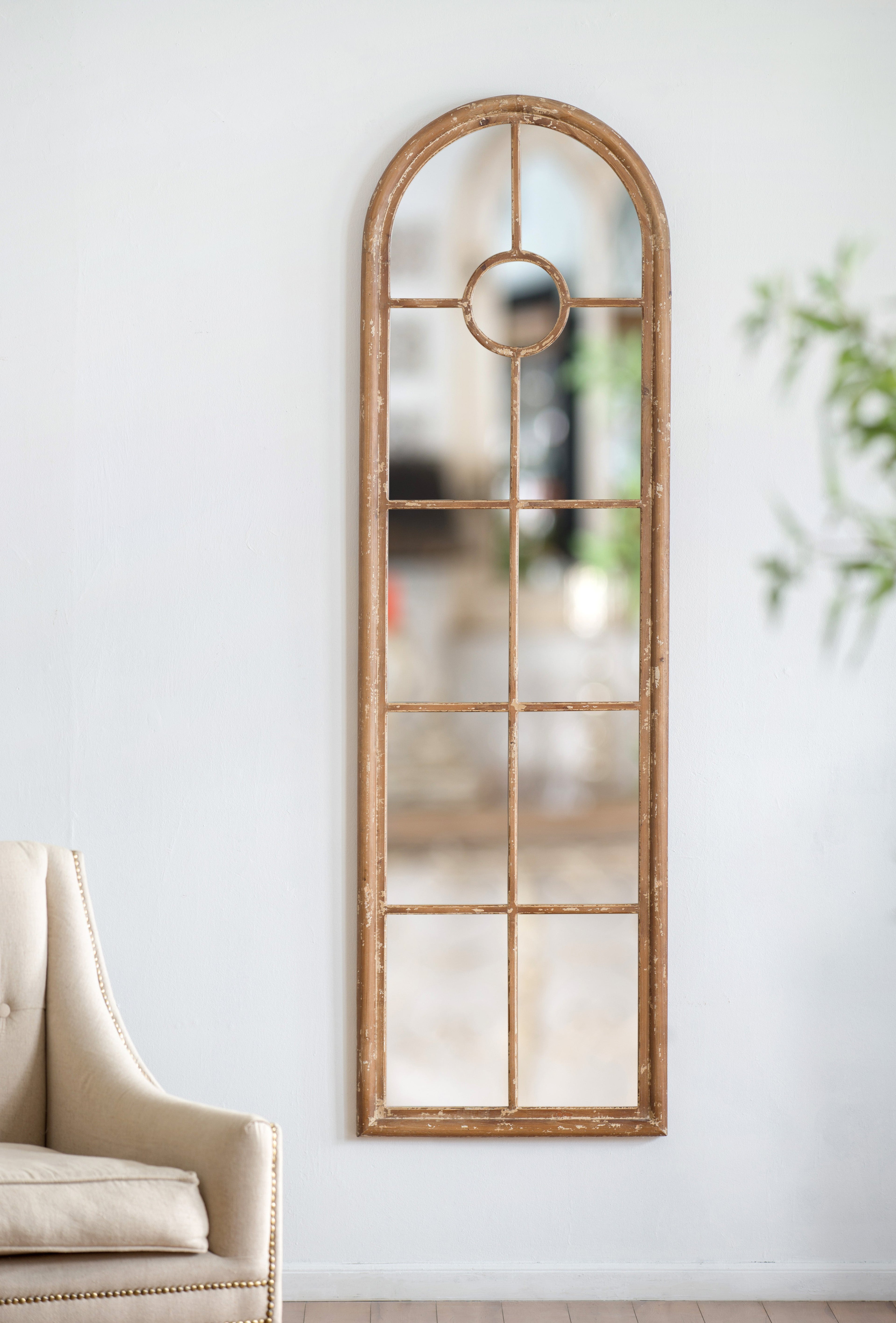 24x79" Half-Round Elongated Mirror