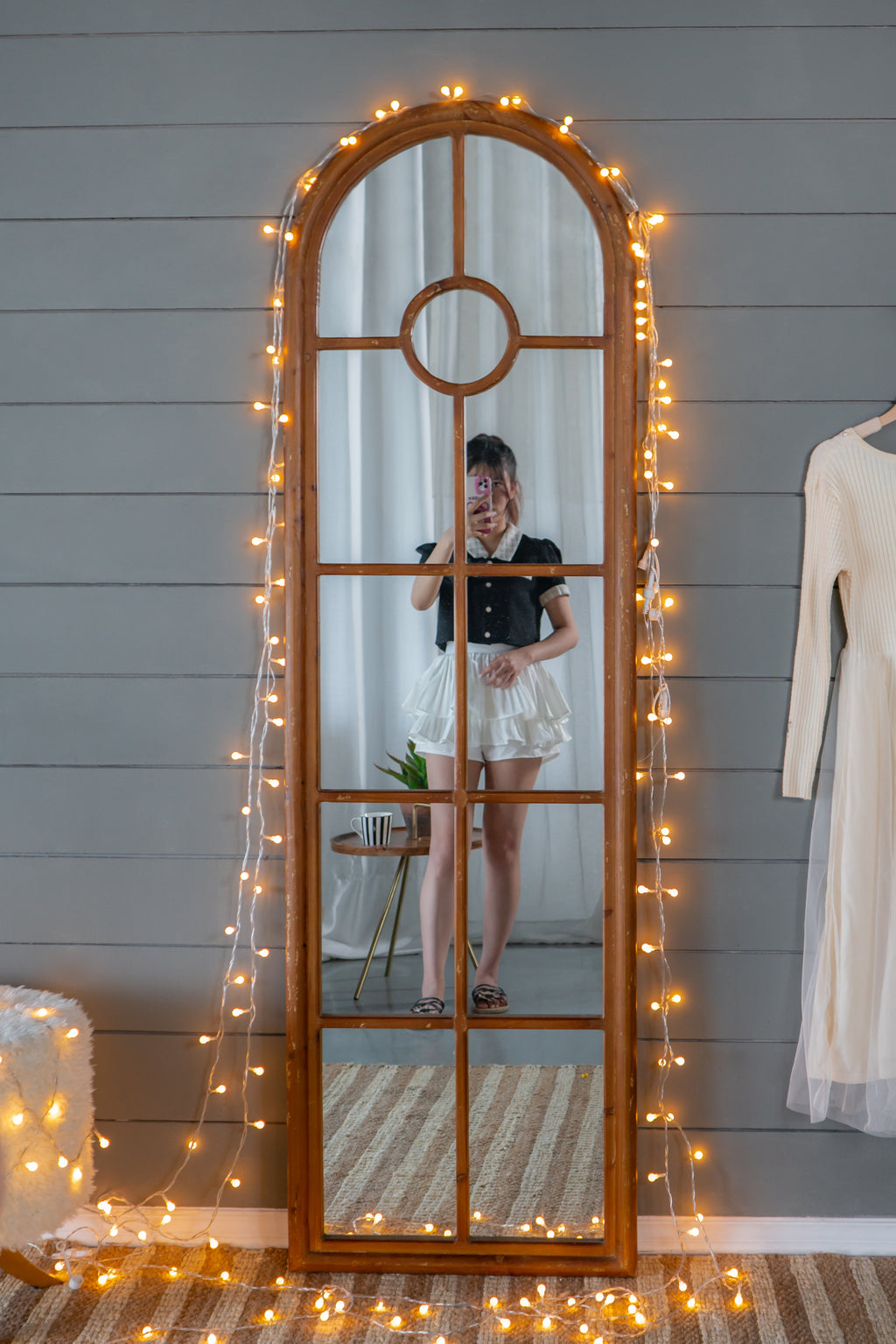 24x79" Half-Round Elongated Mirror