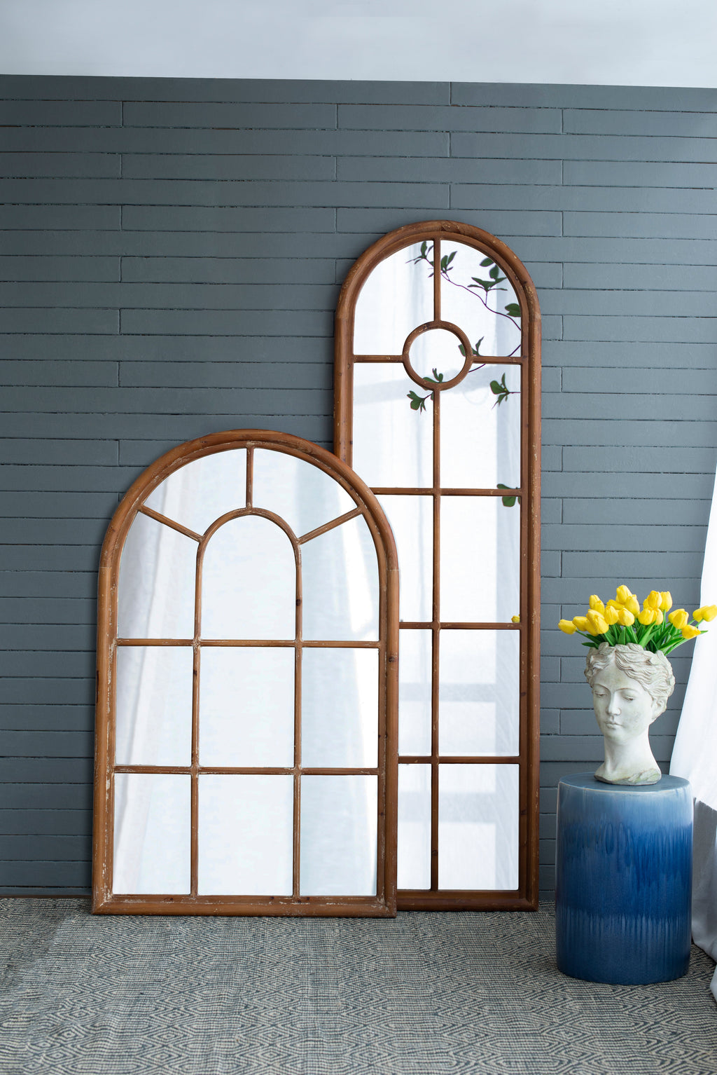 24x79" Half-Round Elongated Mirror