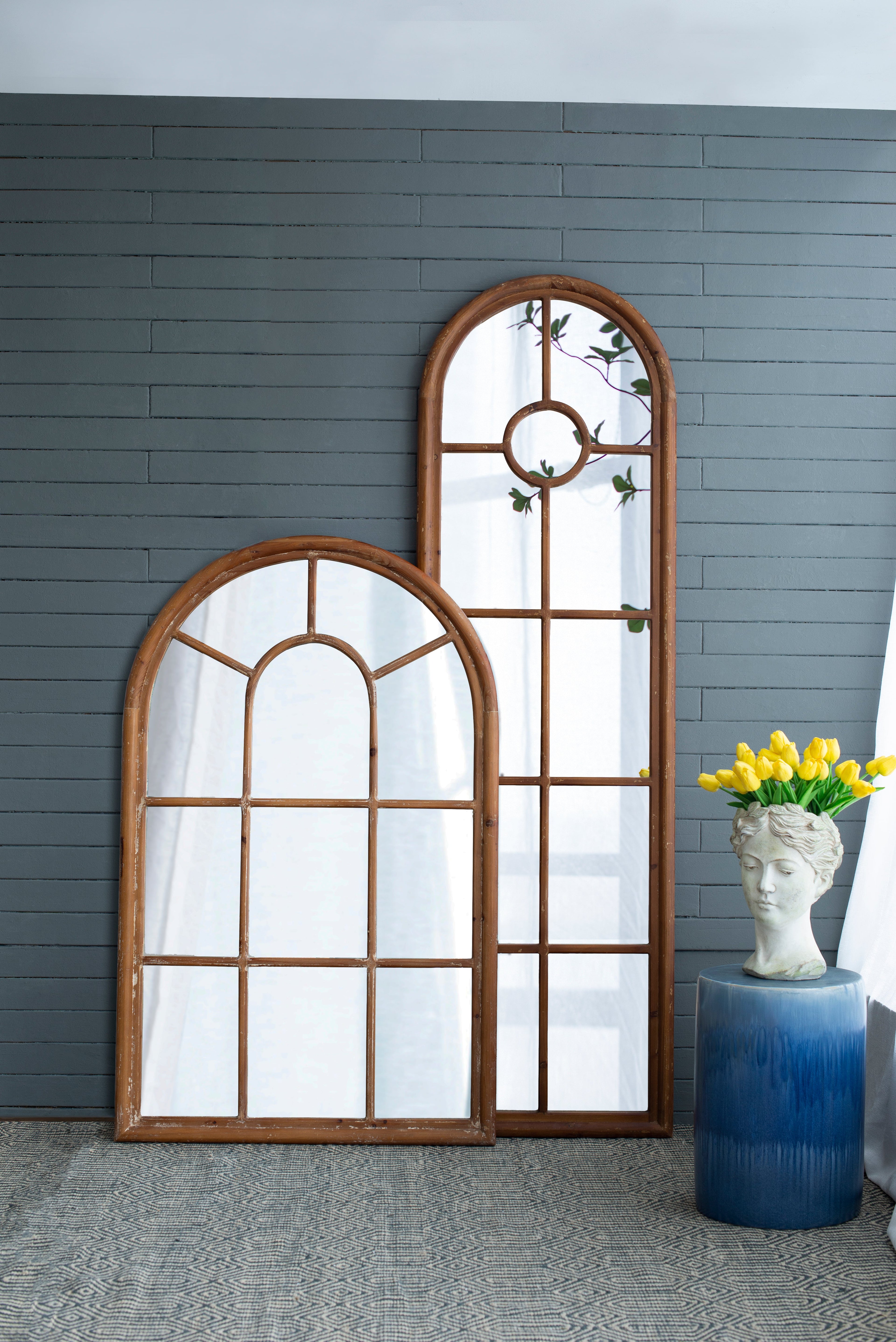24x79" Half-Round Elongated Mirror