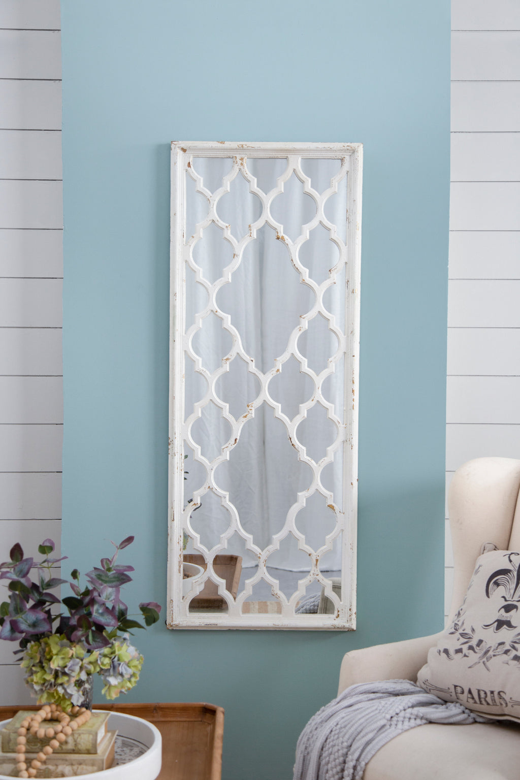 24" x 60" Distressed Full Length Mirror