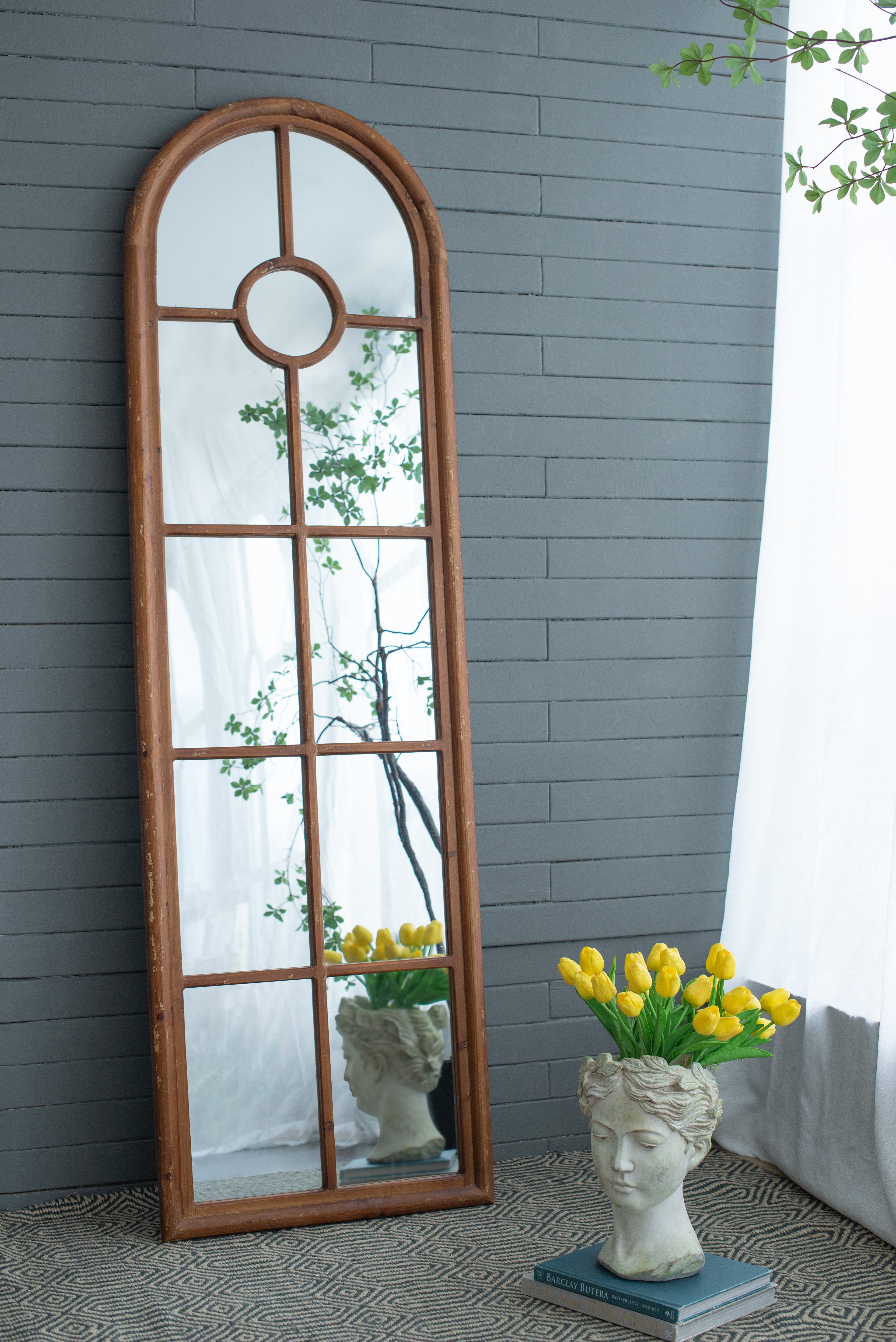 24x79" Half-Round Elongated Mirror