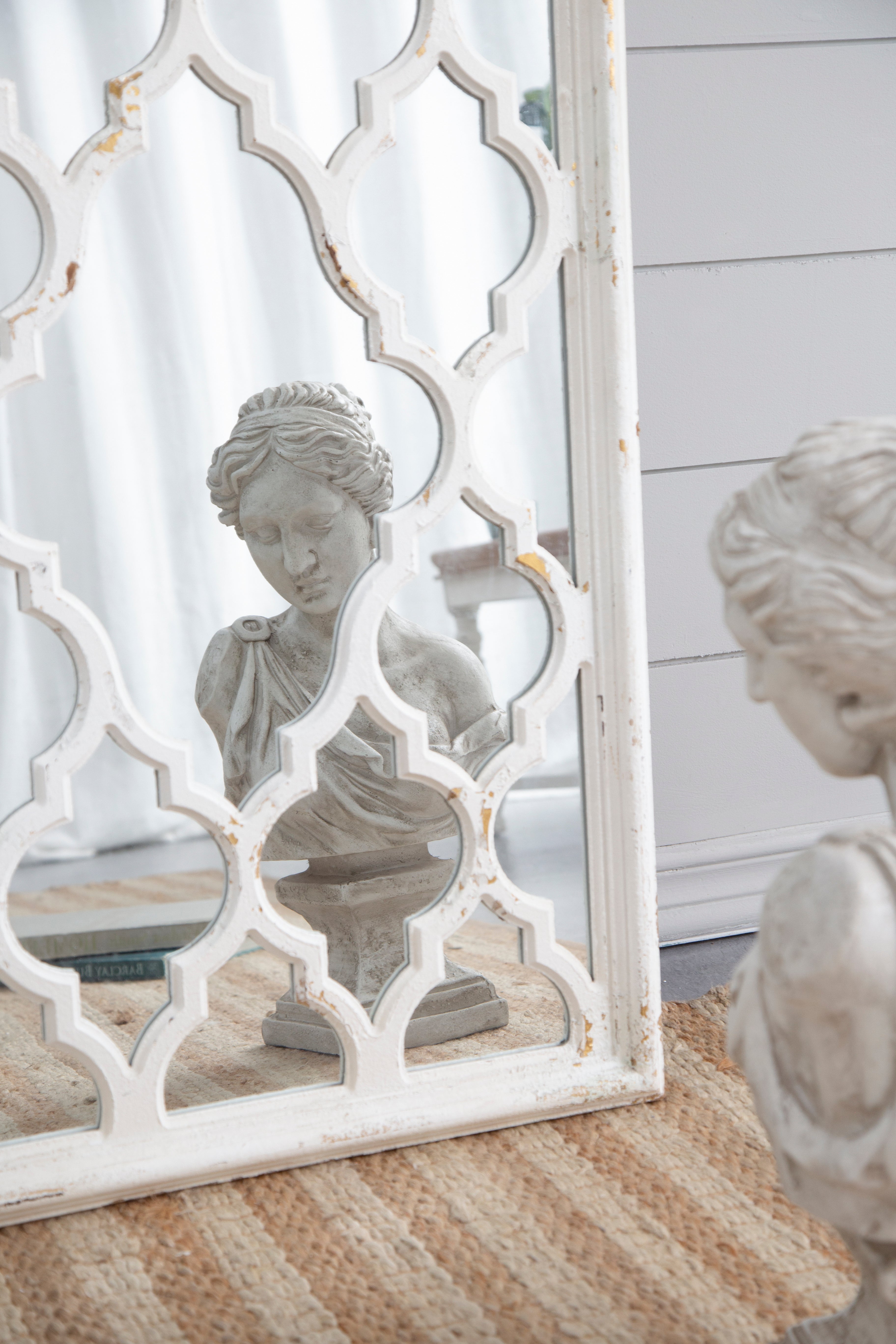 24" x 60" Distressed Full Length Mirror
