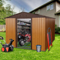 8ft x 10ft Outdoor Metal Storage Shed