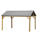 12'x14' Hardtop Gazebo Outdoor Aluminum Gazebo