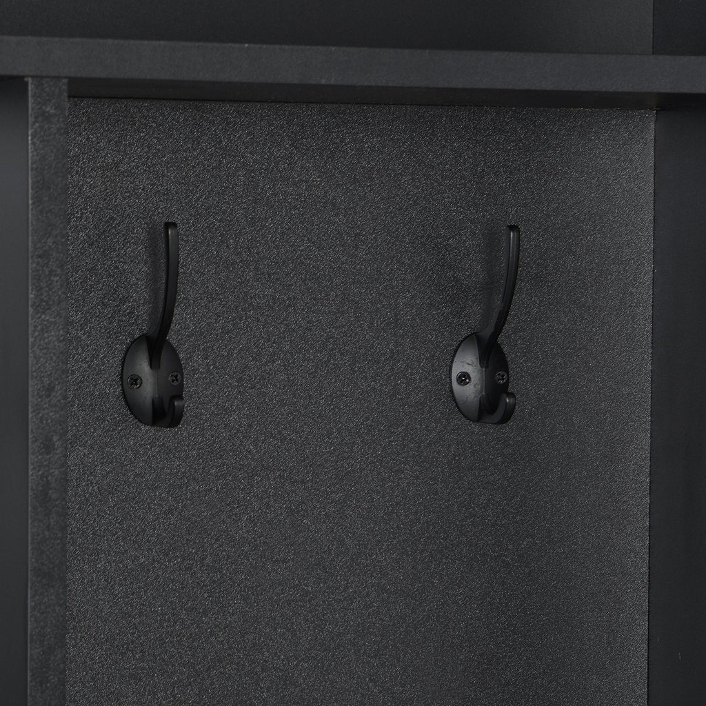 Hall Tree Storage Solution