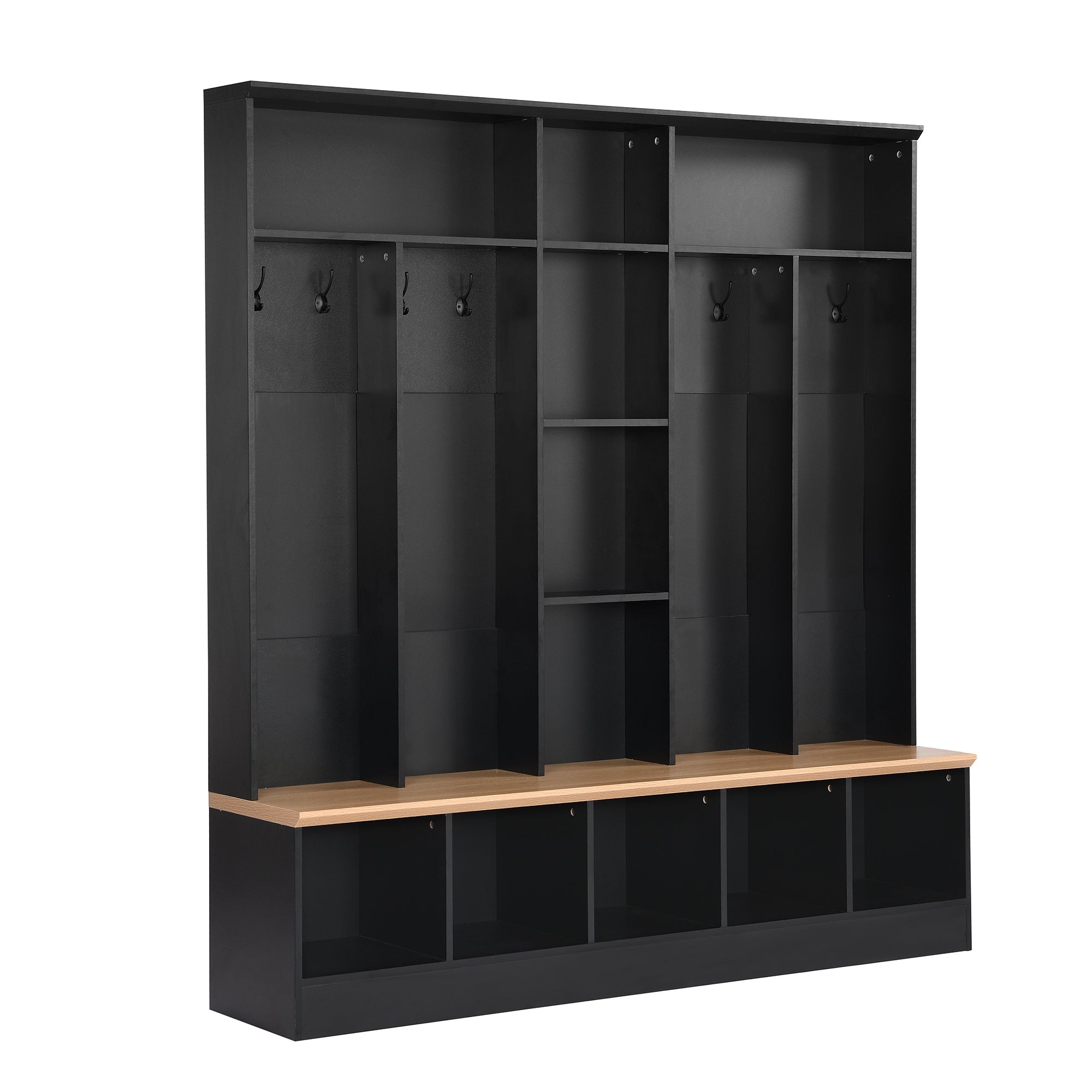 Hall Tree Storage Solution