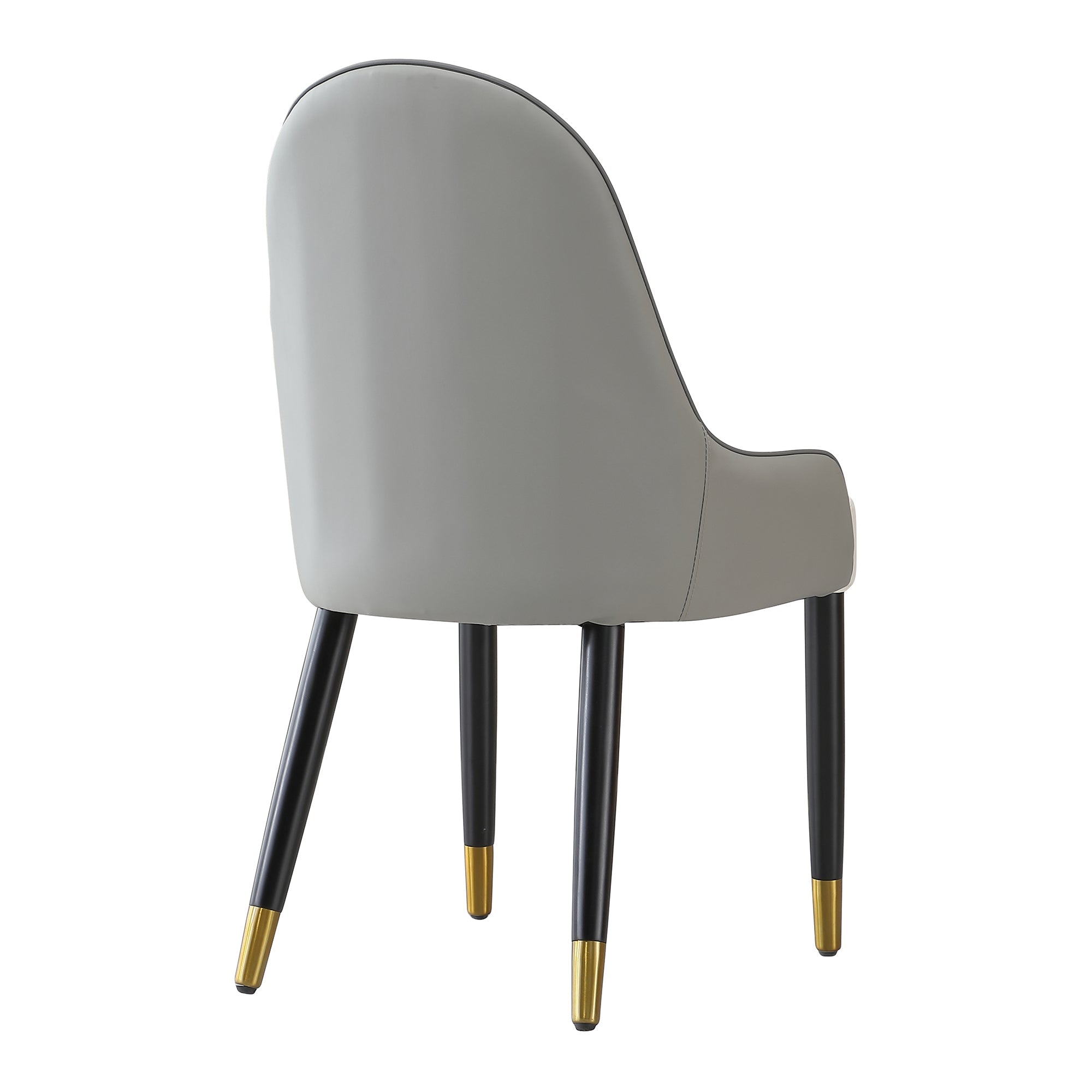 Modern Dining Chairs Set of 2 pcs Faux Leather Dining Chair