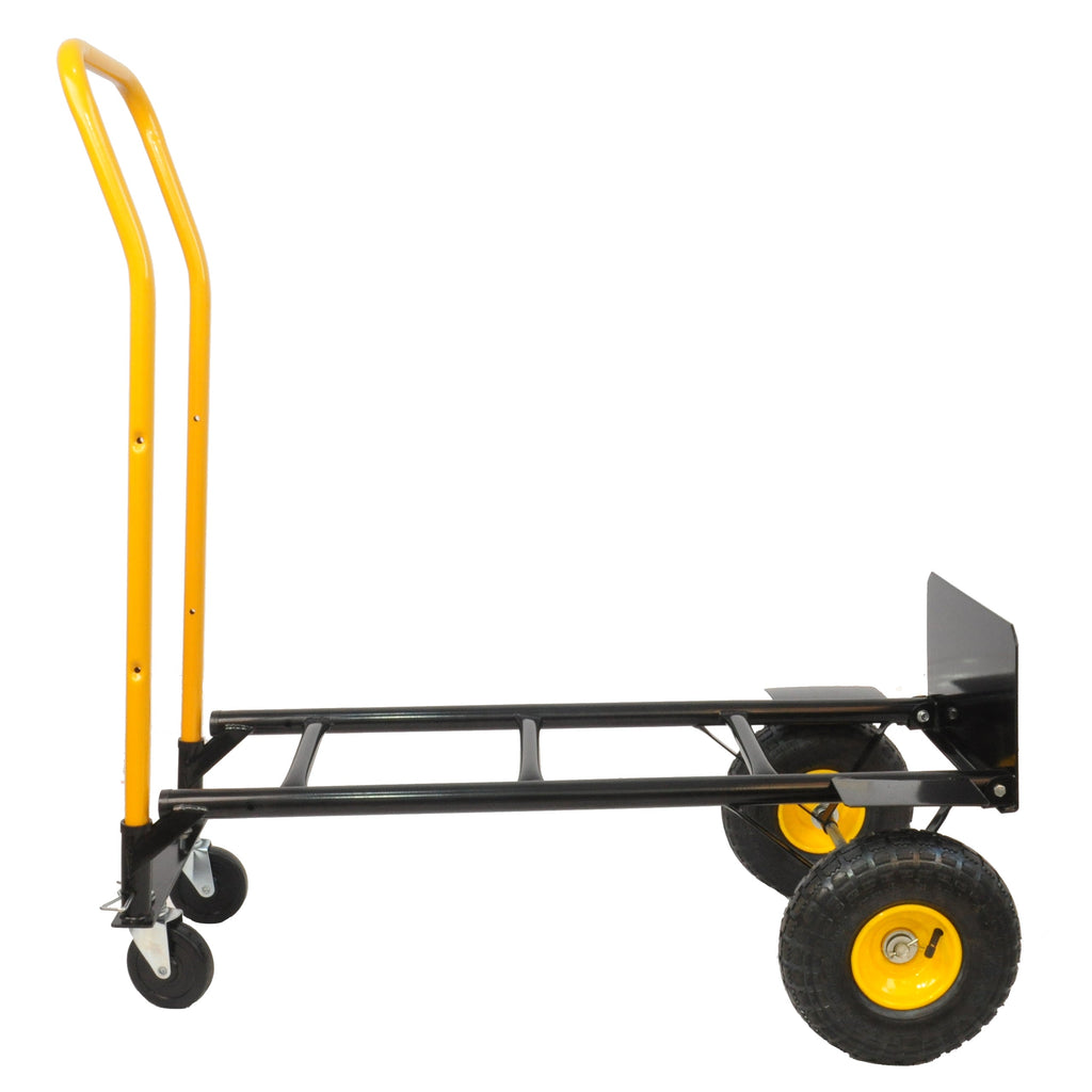Dual Purpose Hand Truck Dolly Cart with Swivel Wheels