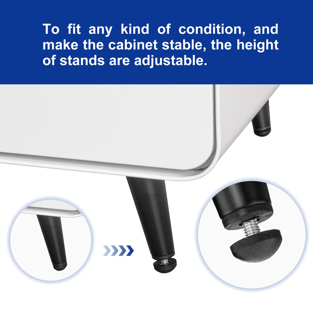 Modern Night Stand Storage Cabinet