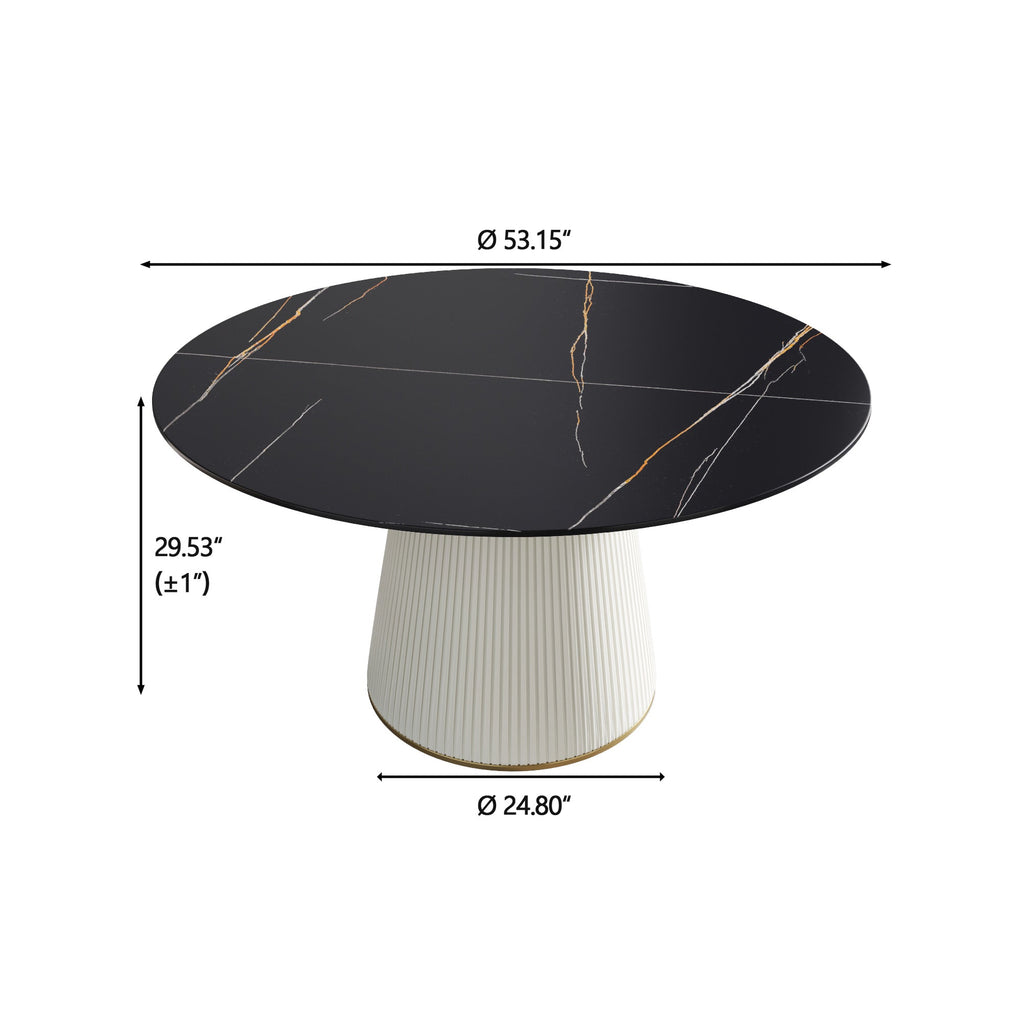 53.15" Modern Dining Table