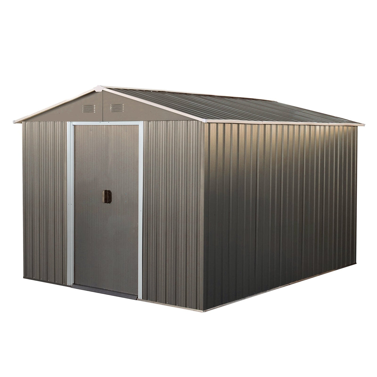 8x10ft Outdoor Metal Storage Shed