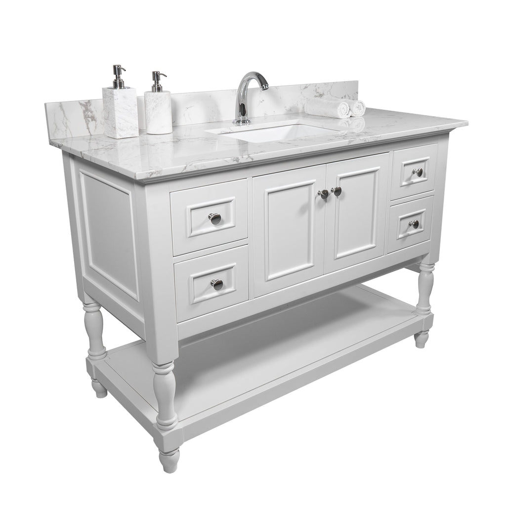 Montary 43x22 Inch Bathroom Stone Vanity Top