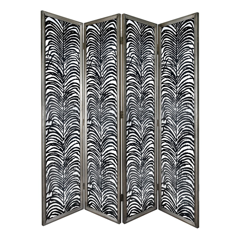 Herero 4-Panel Decorative Screen Room Divider