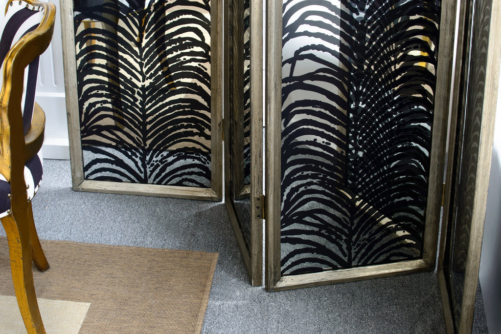 Herero 4-Panel Decorative Screen Room Divider