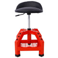 Pneumatic 360 Degree Swivel Stool, Heavy Duty Rolling Mechanics Stool