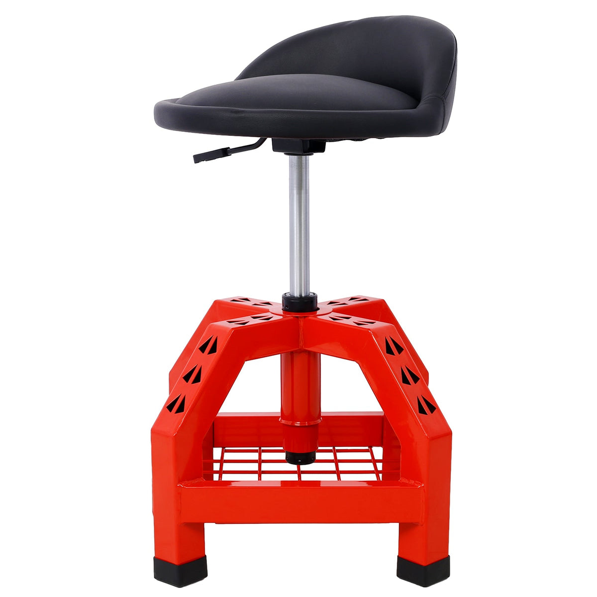 Pneumatic 360 Degree Swivel Stool, Heavy Duty Rolling Mechanics Stool