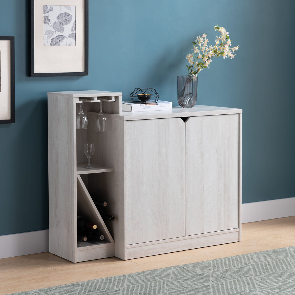 Bar Cabinet for Wine Storage and Display