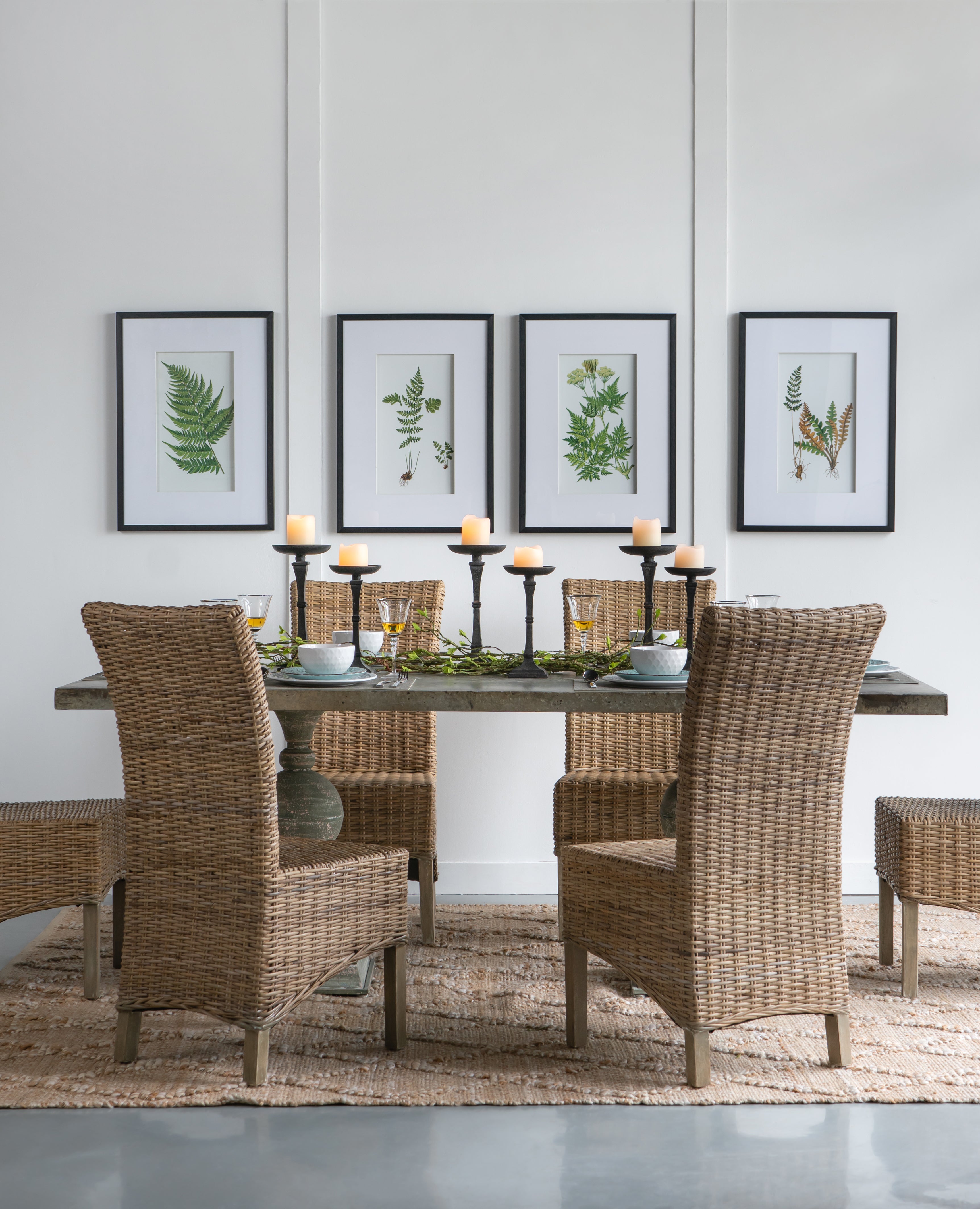 Set of 4 Botanical Wall Décor