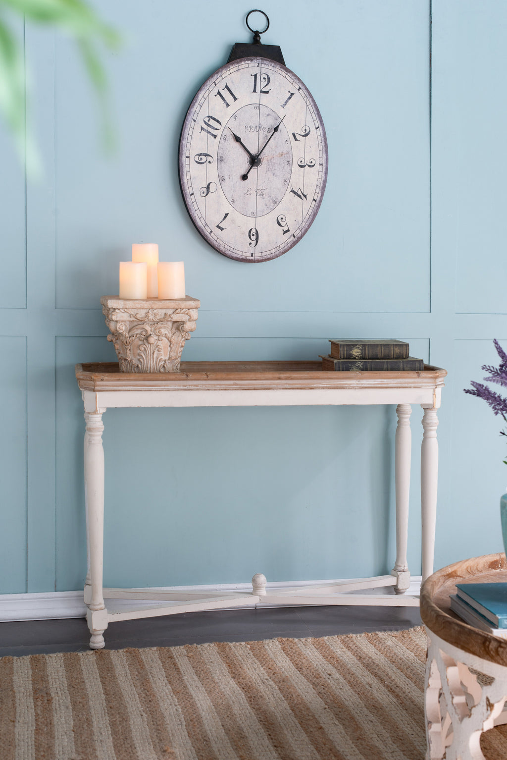 18" x 29" Antique Wall Clock