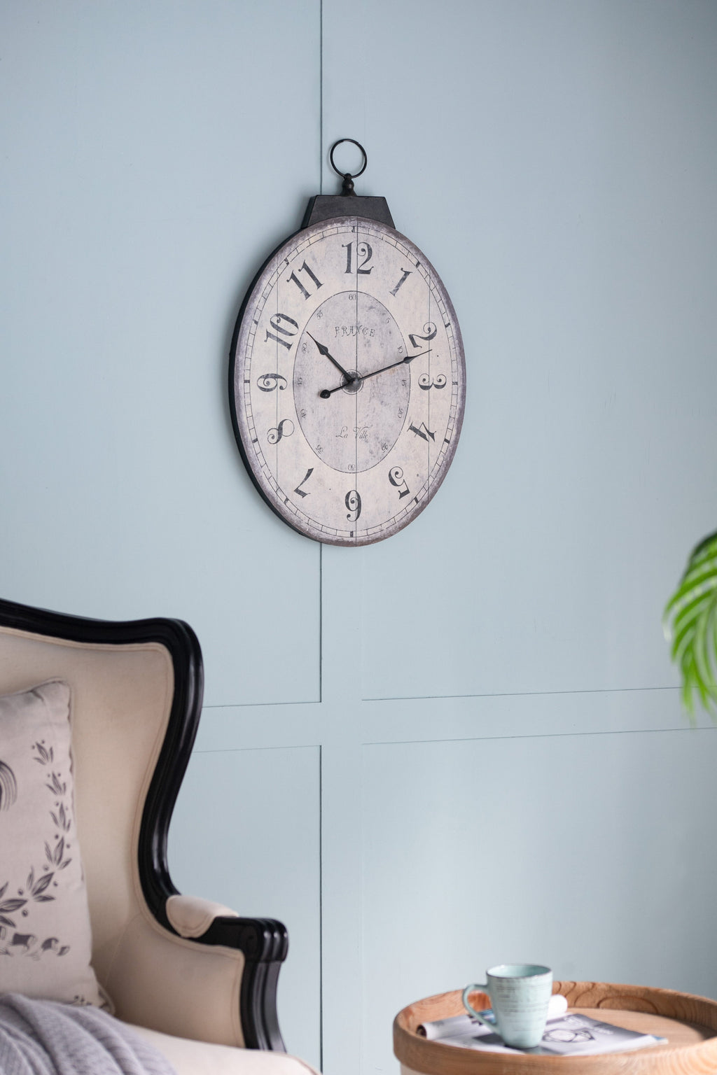 18" x 29" Antique Wall Clock