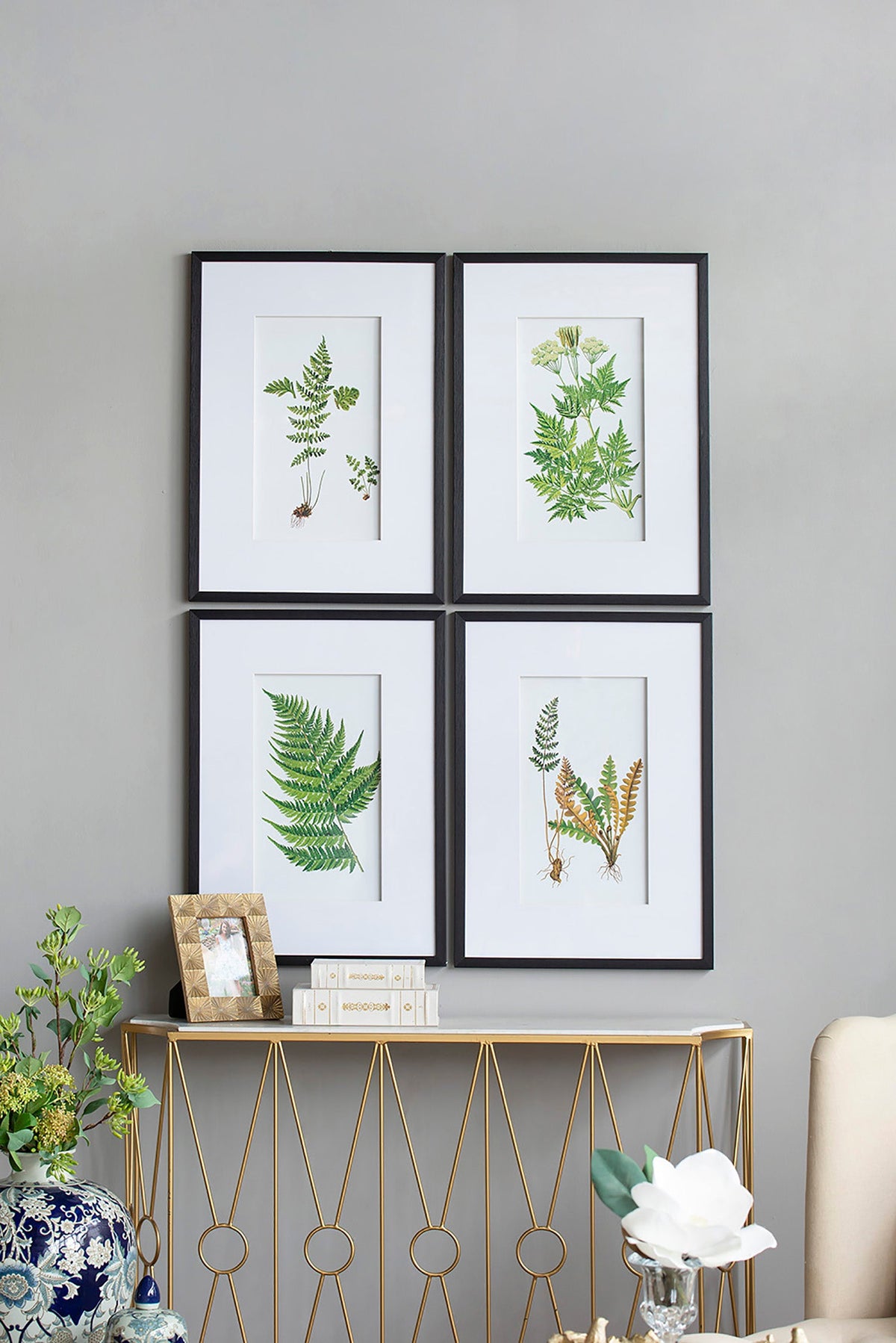 Set of 4 Botanical Wall Décor