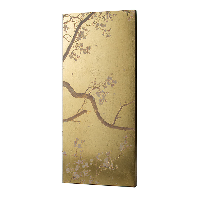 Set of 2 Cherry Blossom Wall Art Panels