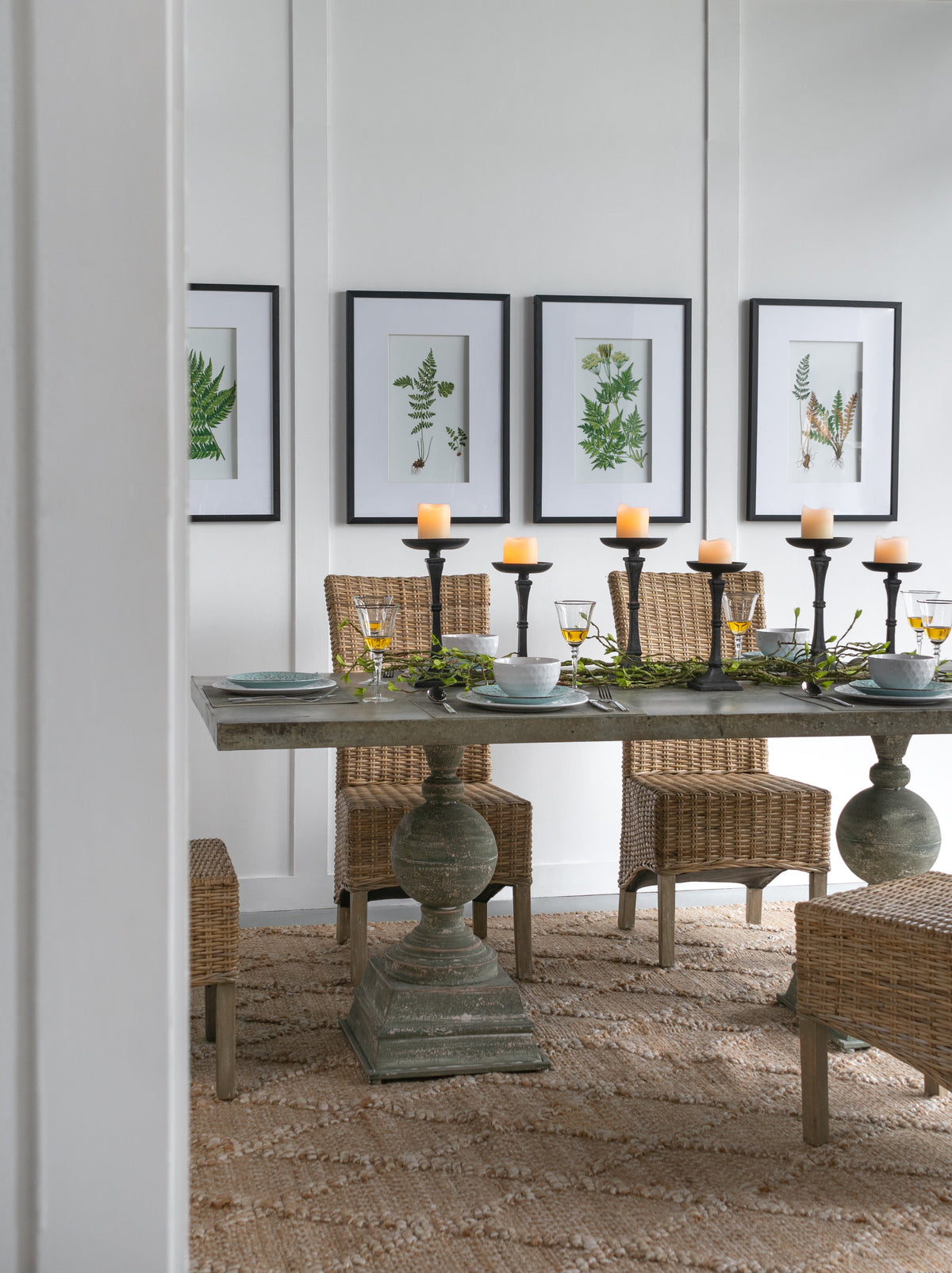 Set of 4 Botanical Wall Décor
