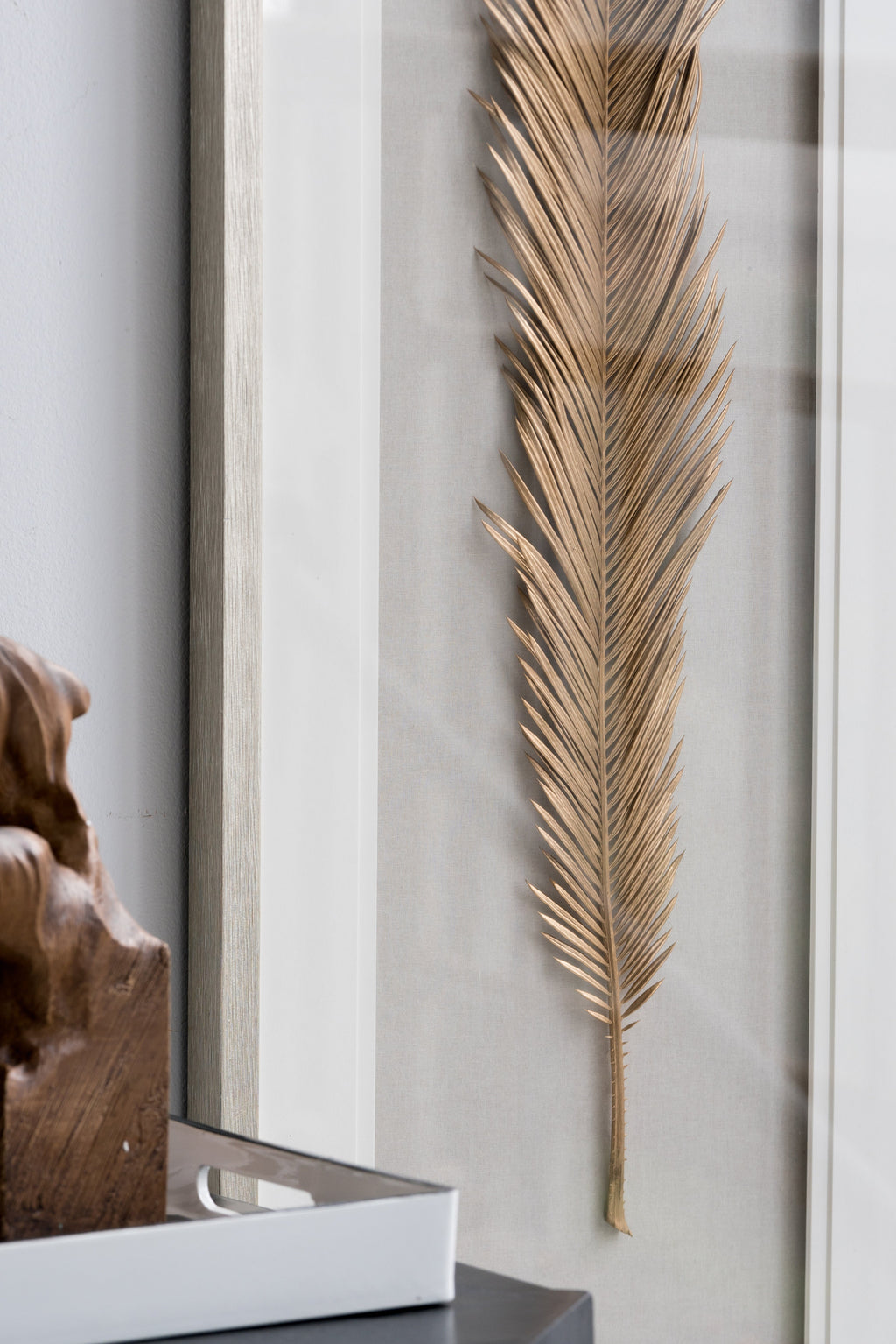 Gold Leaf Framed Wall Art