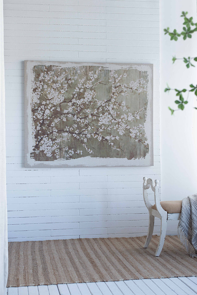60" x 48" Large Cherry Blossom Canvas Art Print