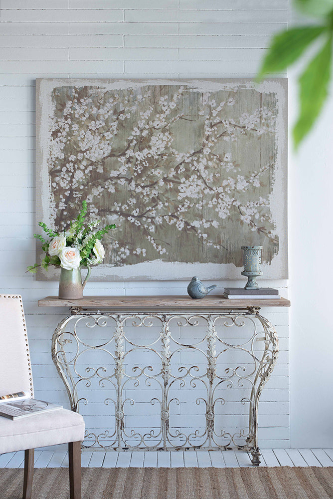 60" x 48" Large Cherry Blossom Canvas Art Print