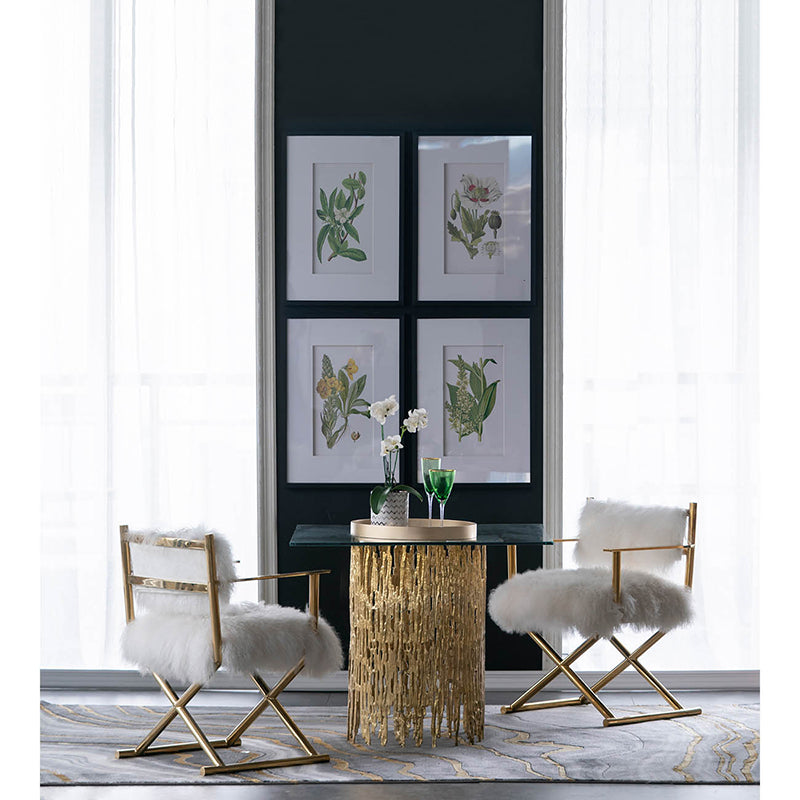 Set of 4 Botanical Flower Wall Art