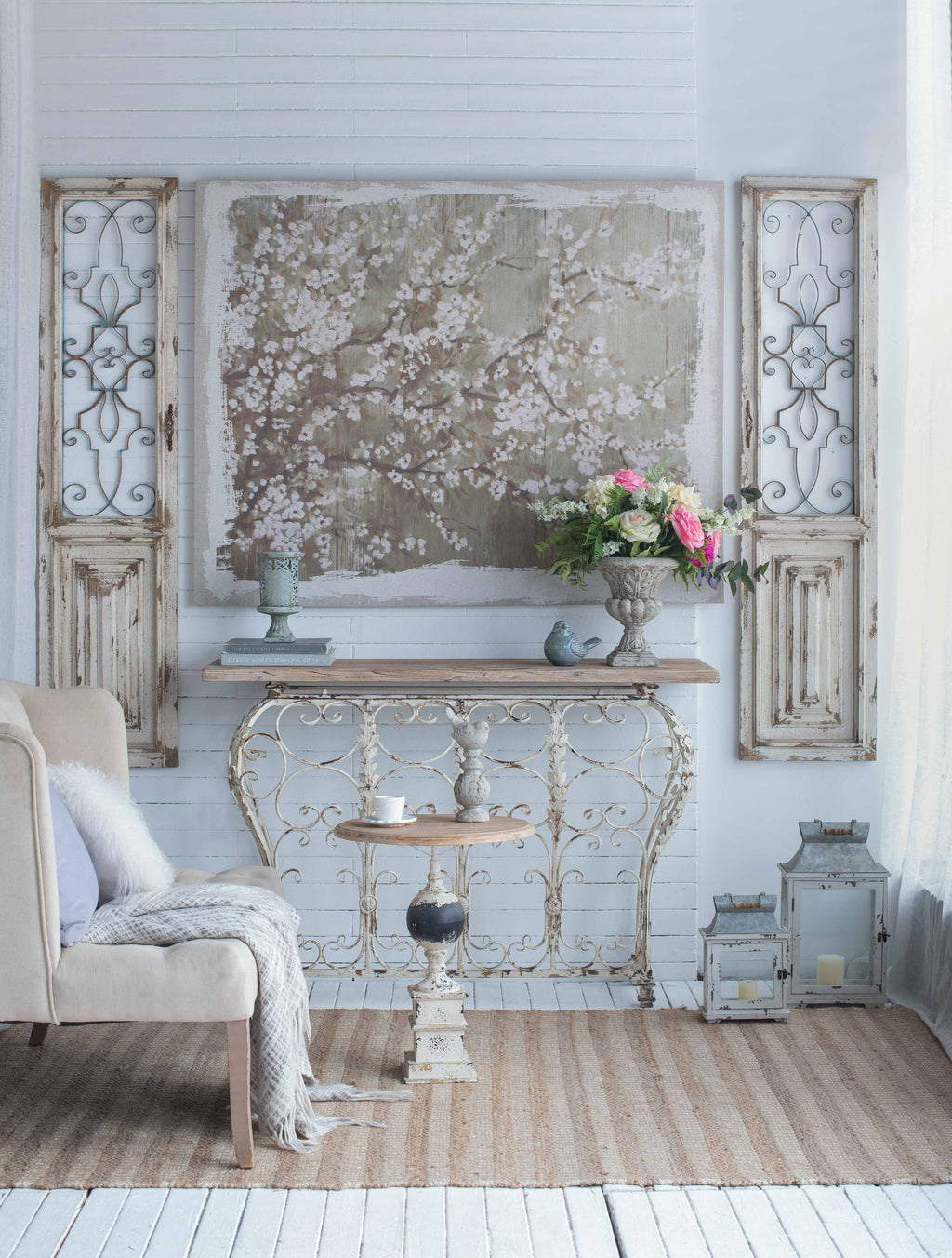 60" x 48" Large Cherry Blossom Canvas Art Print
