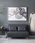 47" x 35.5" Large Modern Oil Painting