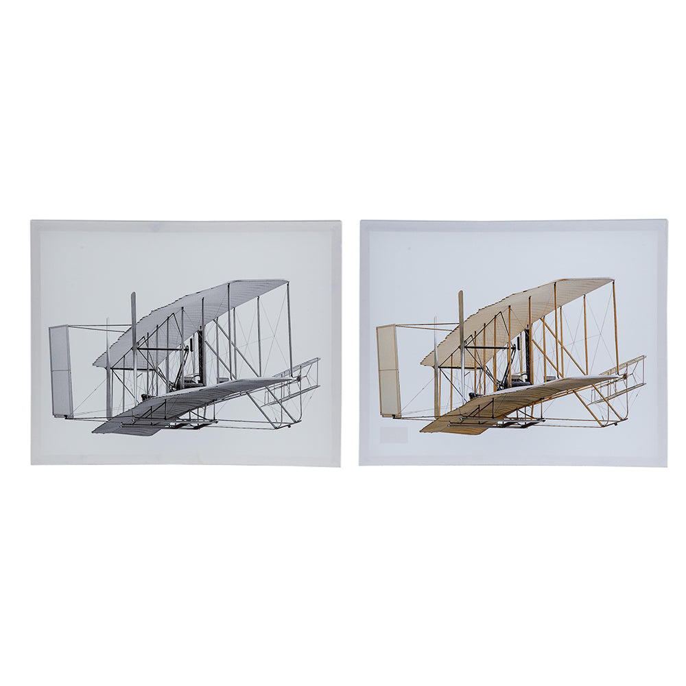 Set of 2 Large Rectangular Diptych Wall Art