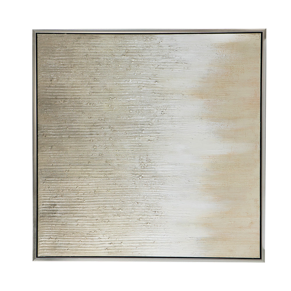 Golden Sunshine Framed Hand-Painted Canvas Print