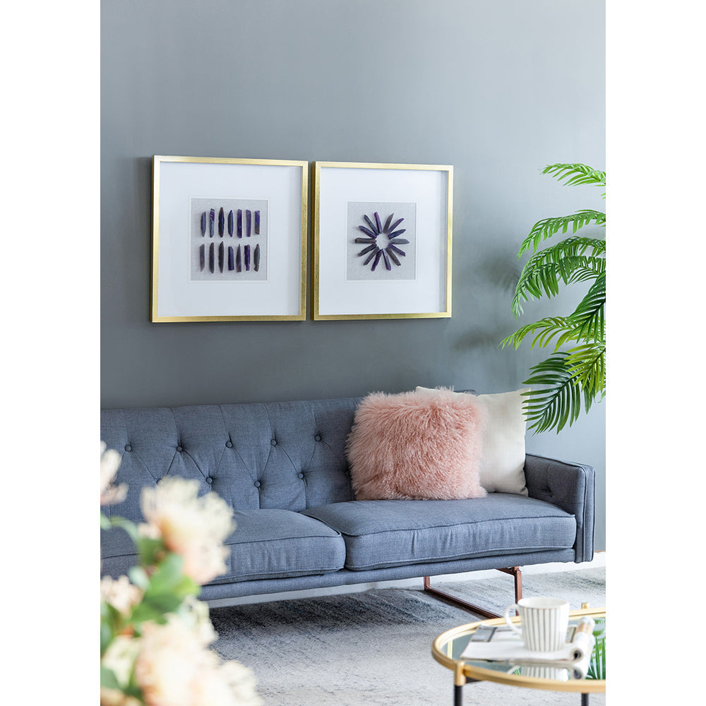 Grace Purple Agate Shadow Boxes