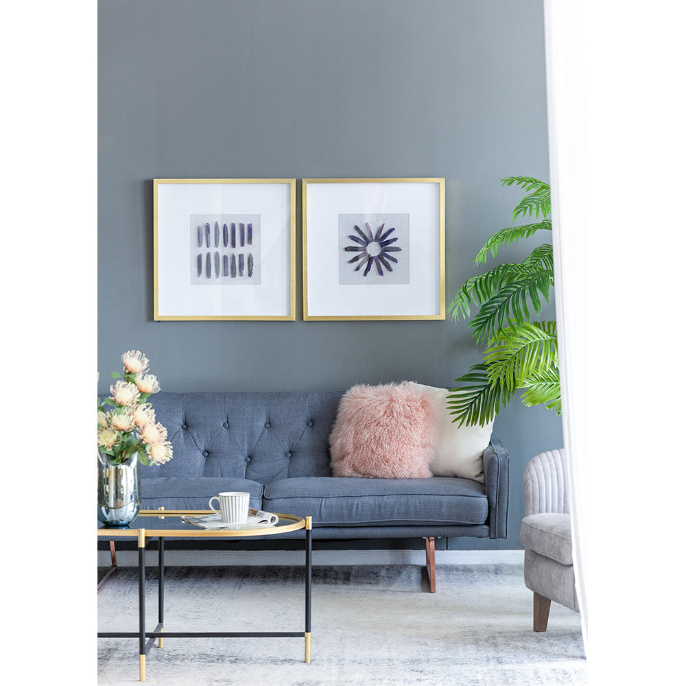 Grace Purple Agate Shadow Boxes