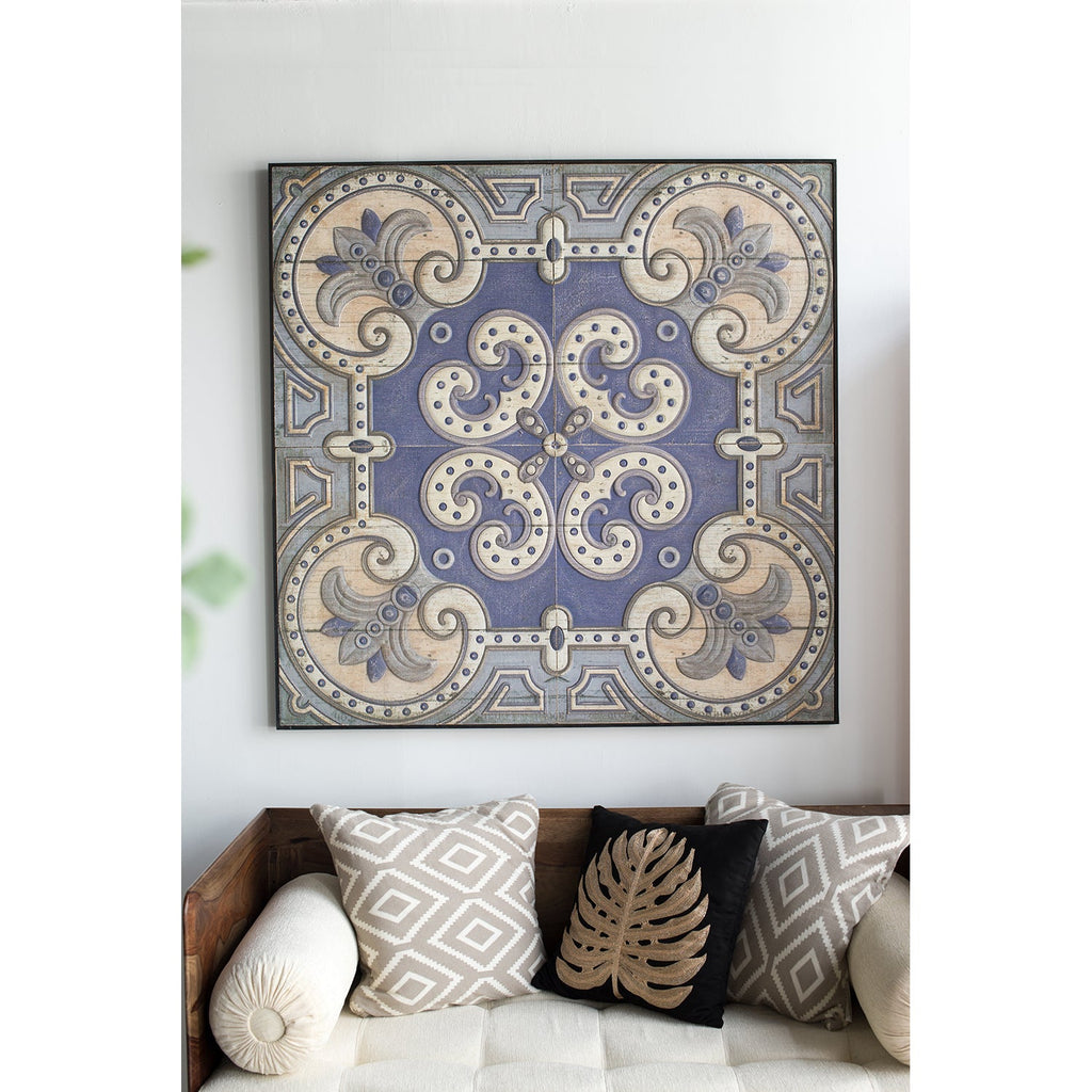 48" x 48" Large Wall Art Panel - Square Wall Decor