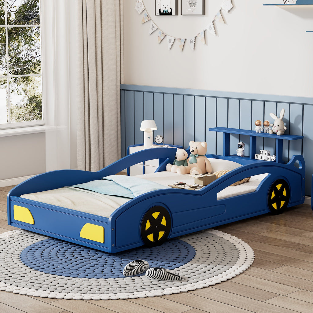 Wooden Race Car Bed