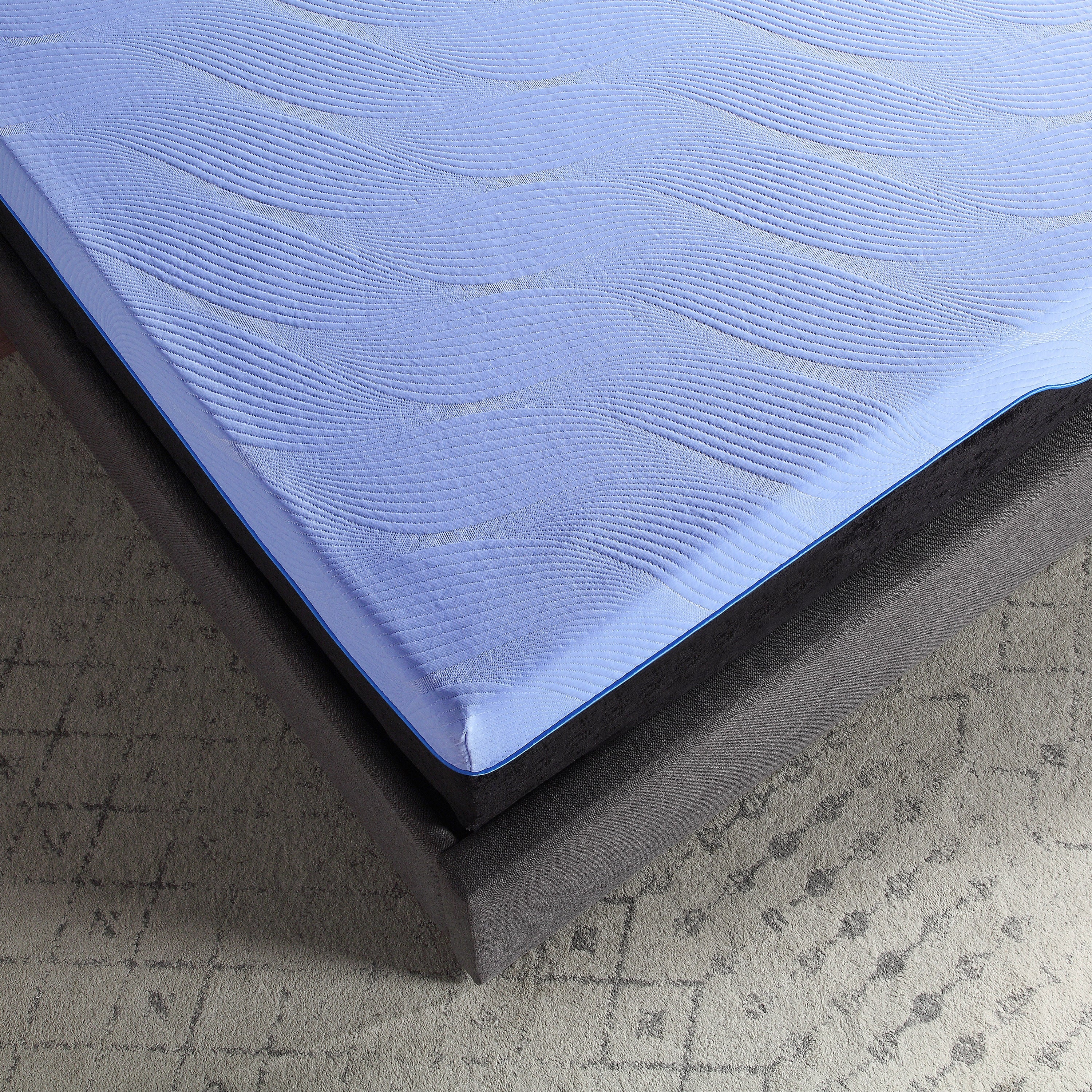 Bridgevine Home 12 Inch Refresh Hybrid Cooling GelCare Memory Foam and Coil Kids Mattress, Twin XL Size