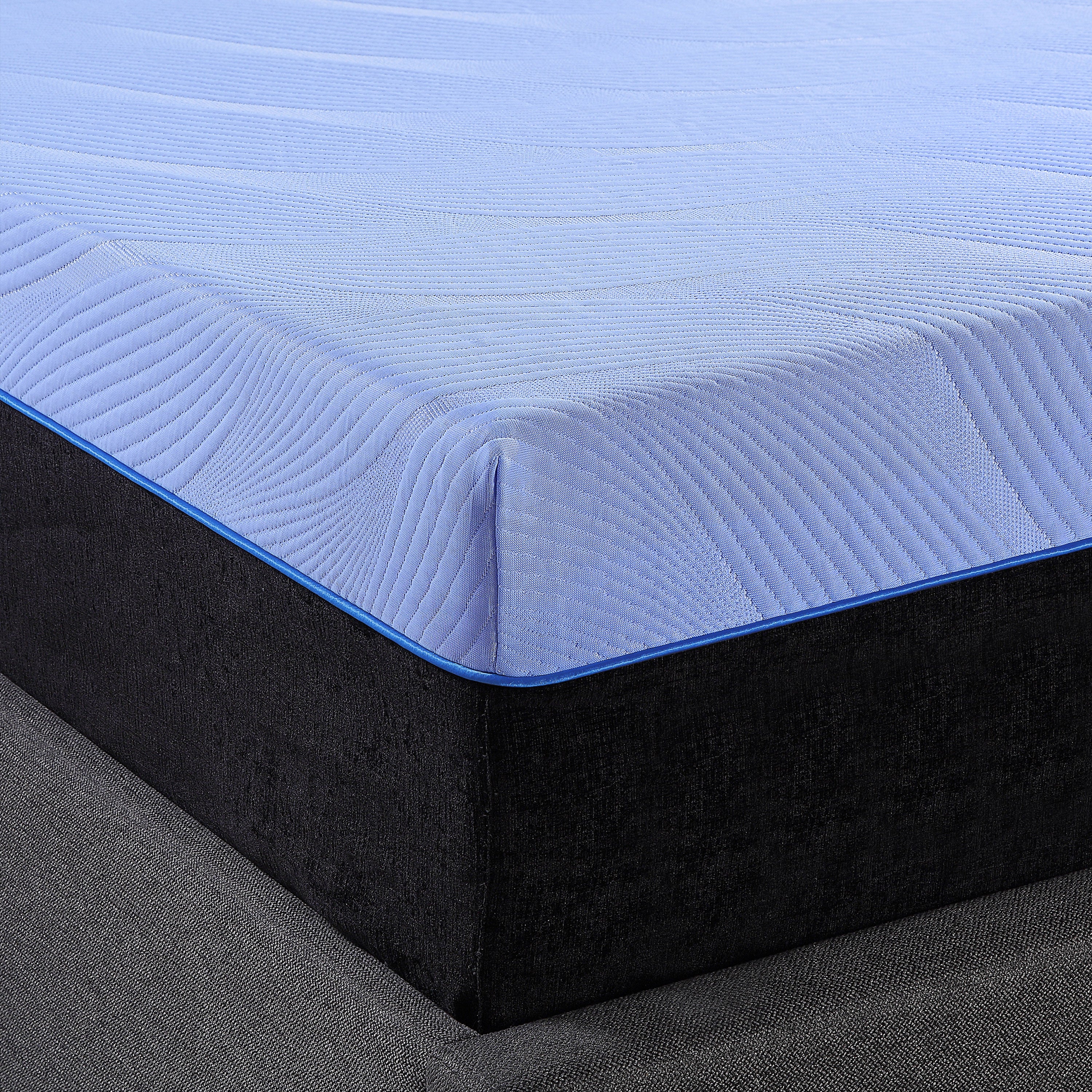 Bridgevine Home 12 Inch Refresh Hybrid Cooling GelCare Memory Foam and Coil Adult Mattress, King Size