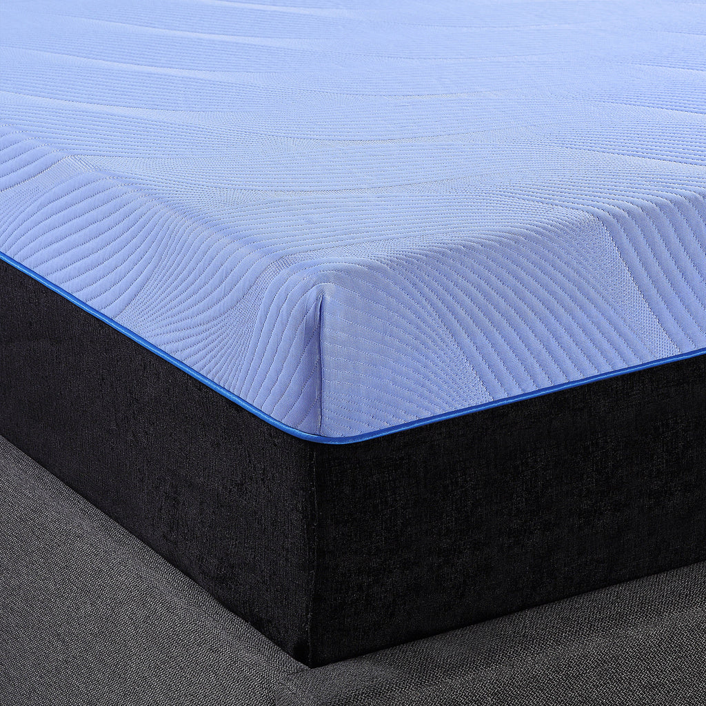 Bridgevine Home 12 Inch Refresh Hybrid Cooling GelCare Memory Foam and Coil Kids Mattress, Twin XL Size
