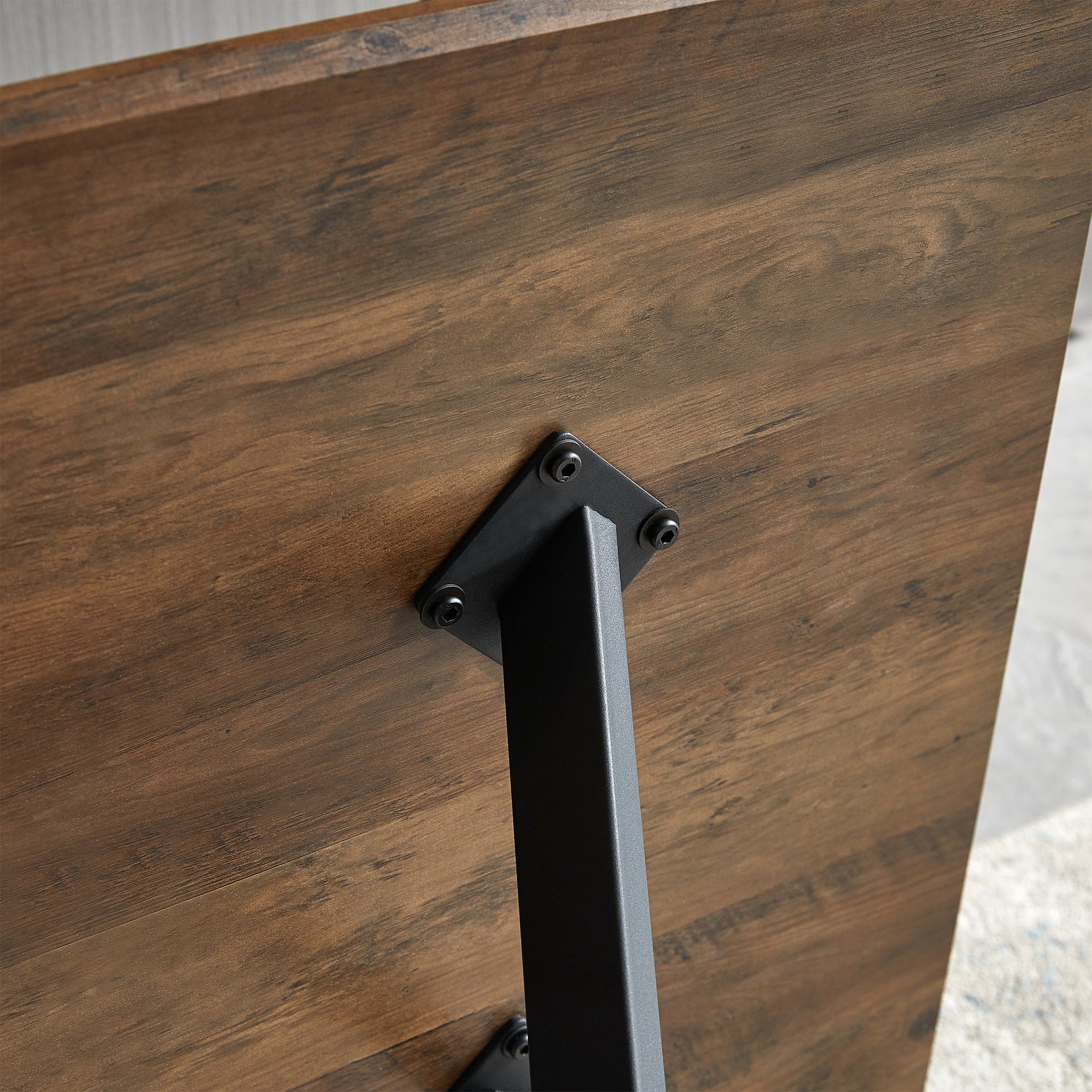 Modern Minimalist Style Dining Table MDF Wooden Top