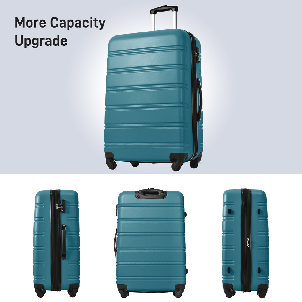 Hardshell Luggage Sets 4 pcs + Bag Spinner Suitcase with TSA Lock