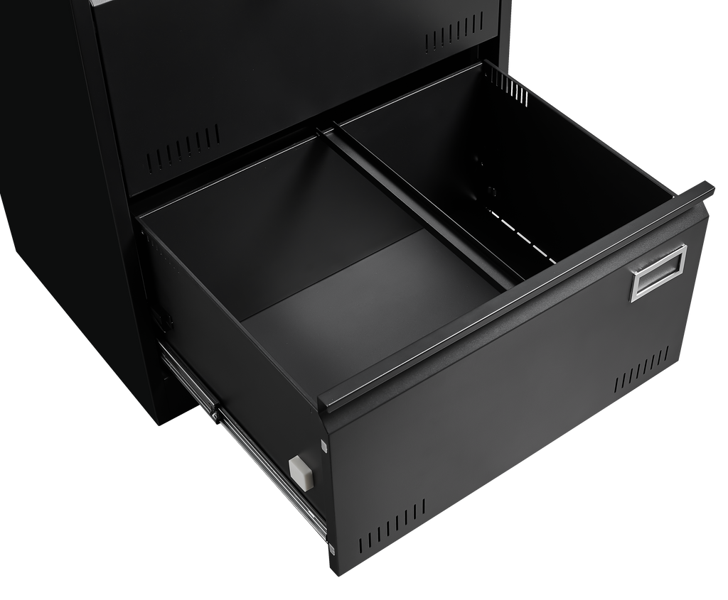 2 Drawer Lateral File Cabinet with Lock