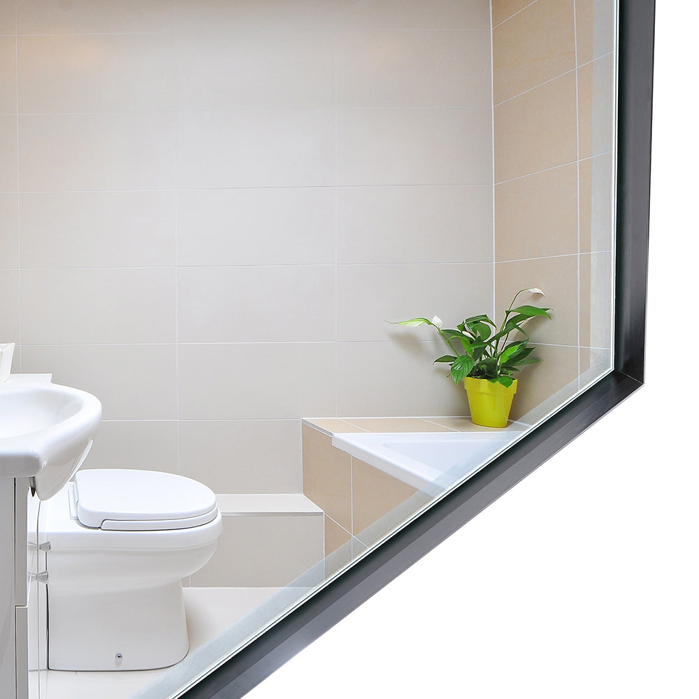 36x24 Inch Beveled Edge Bathroom Mirror