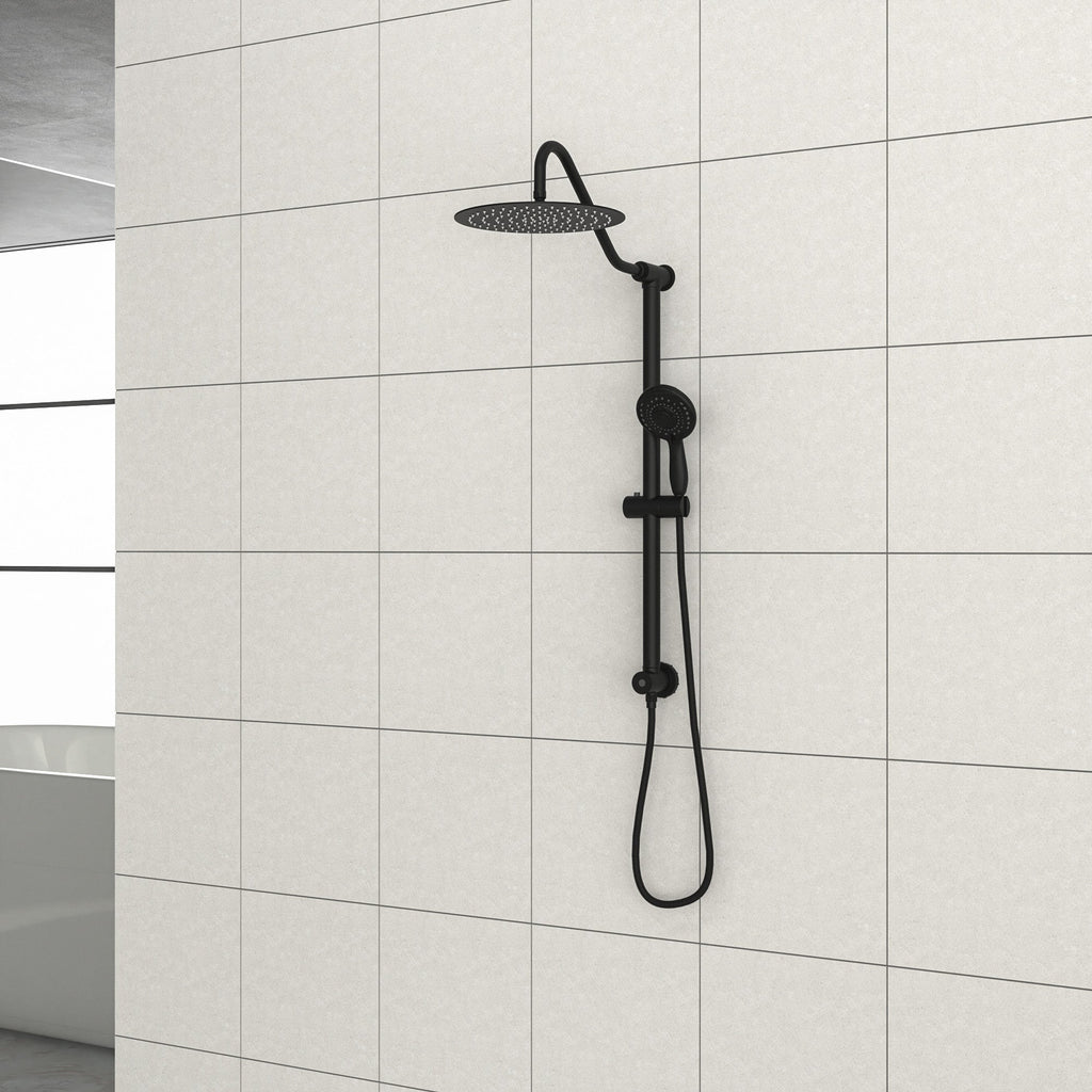 10 Inch Shower System with 5 Function Rain Hand Shower