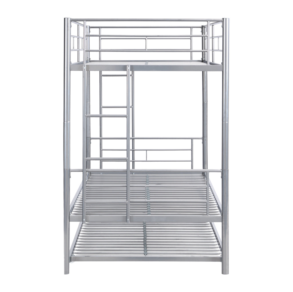Metal Bunk Bed with Trundle